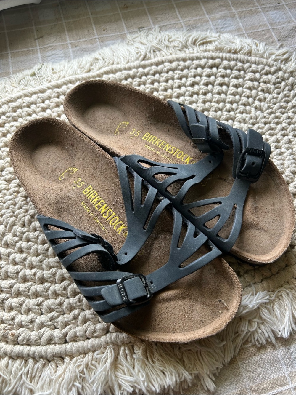 Birkenstock sandals size 35